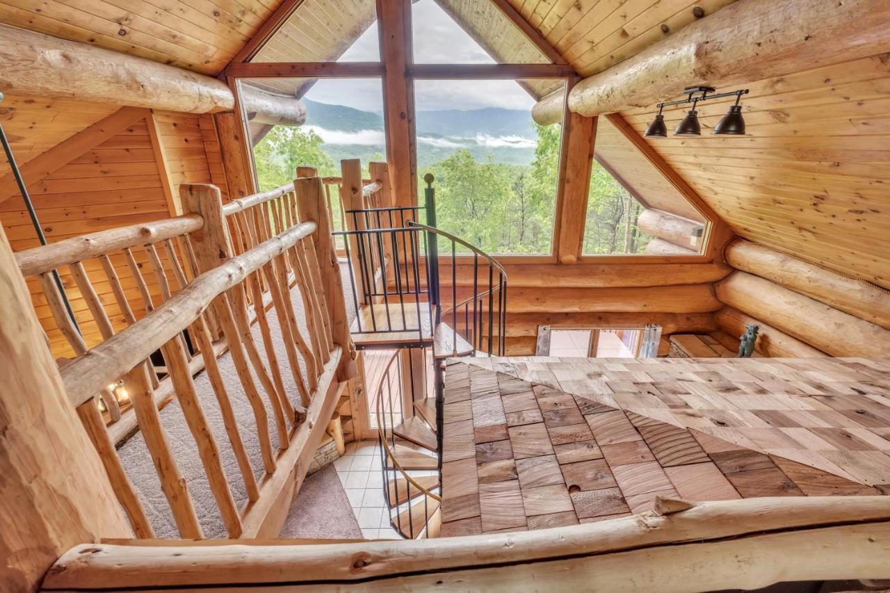 Villa Royal Views - Private Mountain Top Cabin Cabin Gatlinburg Exterior foto